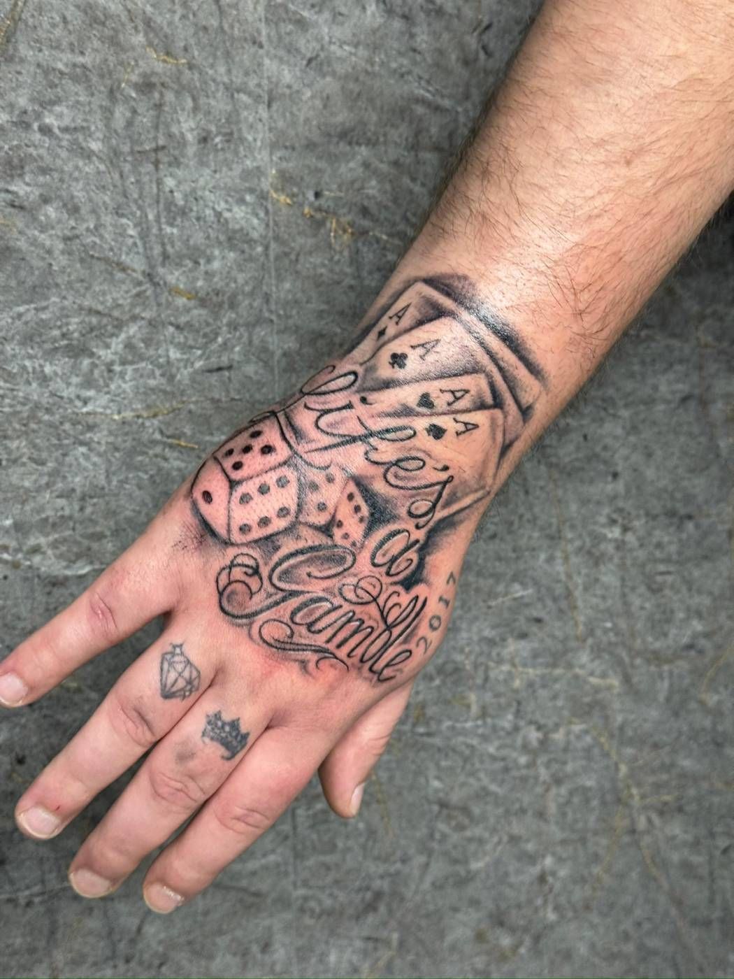 Schrift-Tattoo